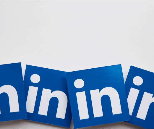 LinkedIn logo tiles for the LinkedIn platform