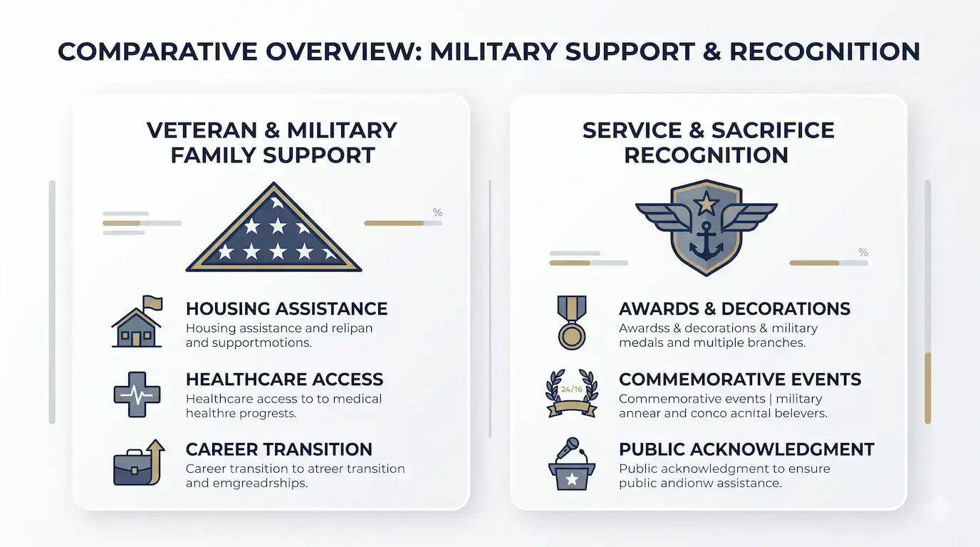 infographic-Memorial-Day-Veterans-Day Infographic explaining the difference between Memorial Day and Veterans Day for business messaging.